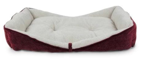 AFP Red Herringbone Boat Bed - Small
