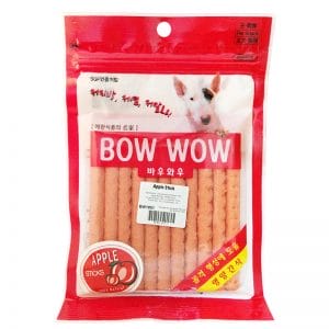 BOW WOW DOG TREATS APPLE STICKS