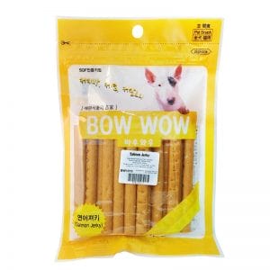 BOW WOW SALMON JERKY DOG TREATS