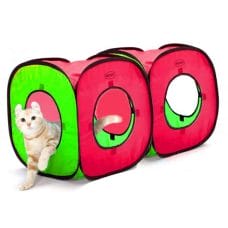 SportPet - Cat Cube Tent Housing - red / green